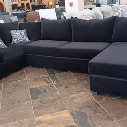 Black Sectional 