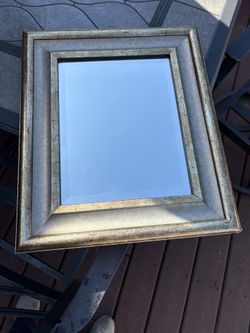 Vintage Style Rectangular Wall Mirror