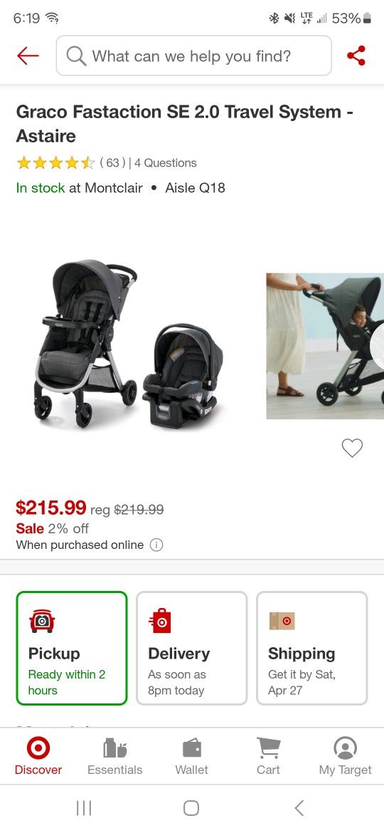 Unisex Baby Stroller 