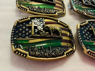 ASSORTMENT OF WESTERN BELT BUCKLES - NEW - $12 each