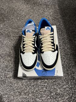 Jordan 1 Low X Travis Scott X Fragment