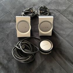 BOSE Companion 3 Series 👉ONLY 2 SPEAKERS WITH VOLUME CONTROLLER👈