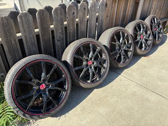5x 2021 OEM FK8 Type R wheels 20”
