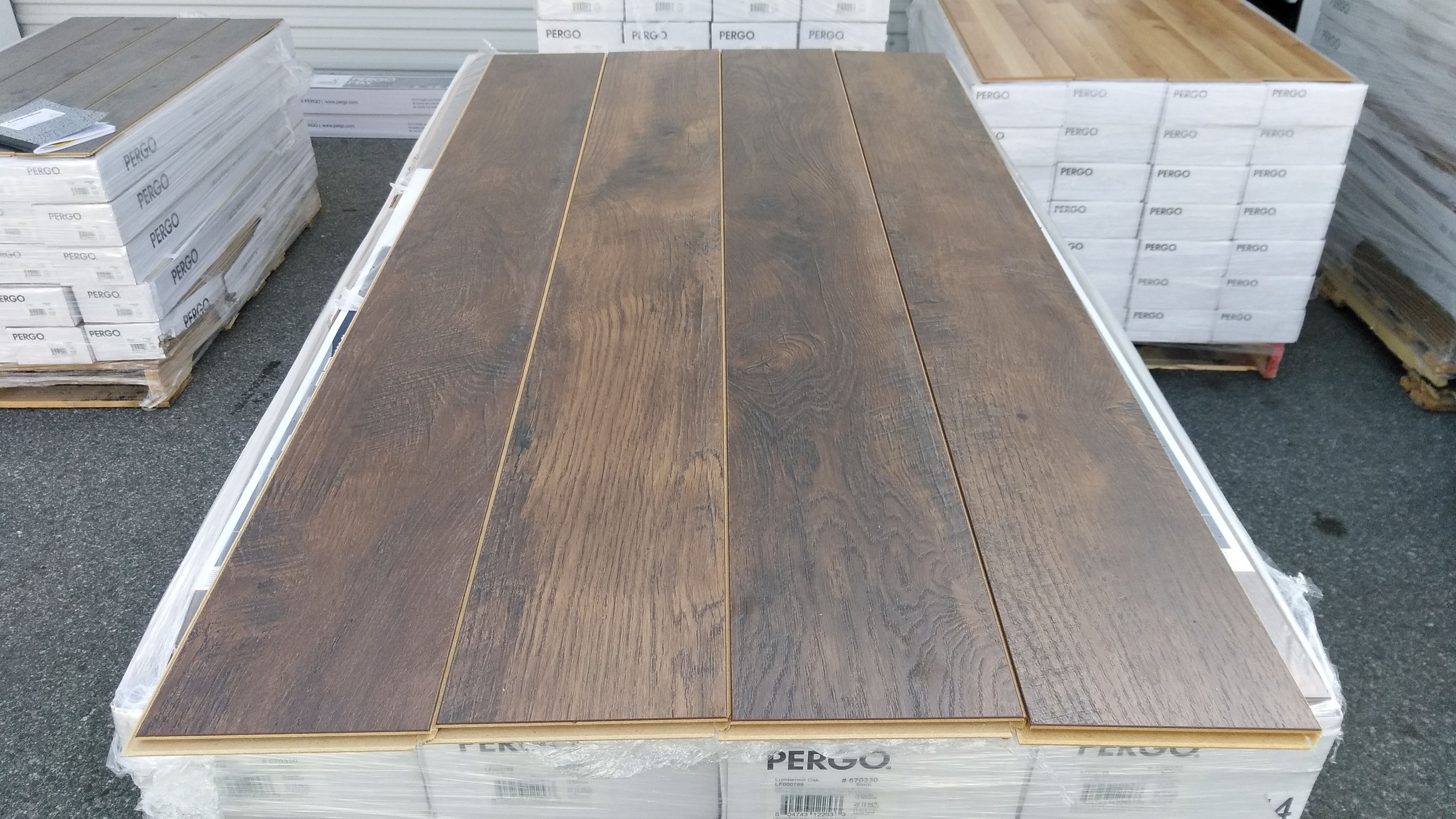 Pergo Lumber Mill Oak Laminate Flooring