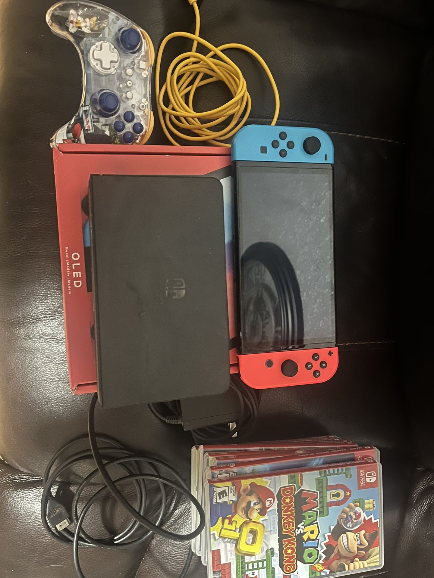 Nintendo Switch Oled With Games