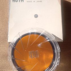 Vintage Hoya 58mm Orange  Glass Photographic Filter O(G)