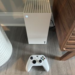 Xbox X with controller