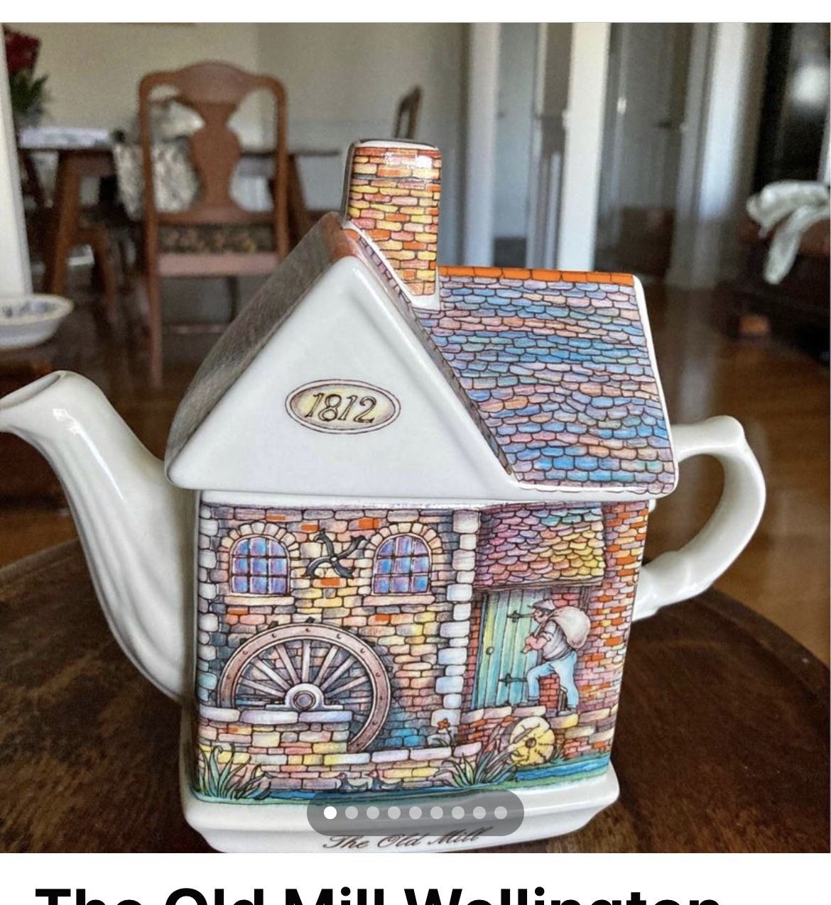 Vintage Porcelain Tea Pot