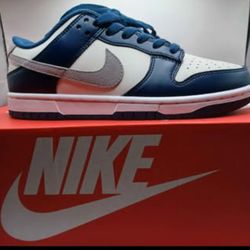 New Orange and White Nike Dunk Lows