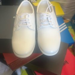 Boys White Dressy Shoes Baptism Bautiso Size 12 