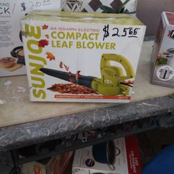 Son Joe. Electric Compact Leaf Blower In The Box 25 65 Cash Only