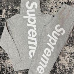 Supreme Hoodie And Sweats Set