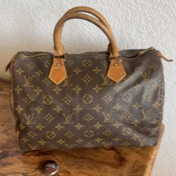 Authentic Speedy 30 Louis Vuitton w/organizer