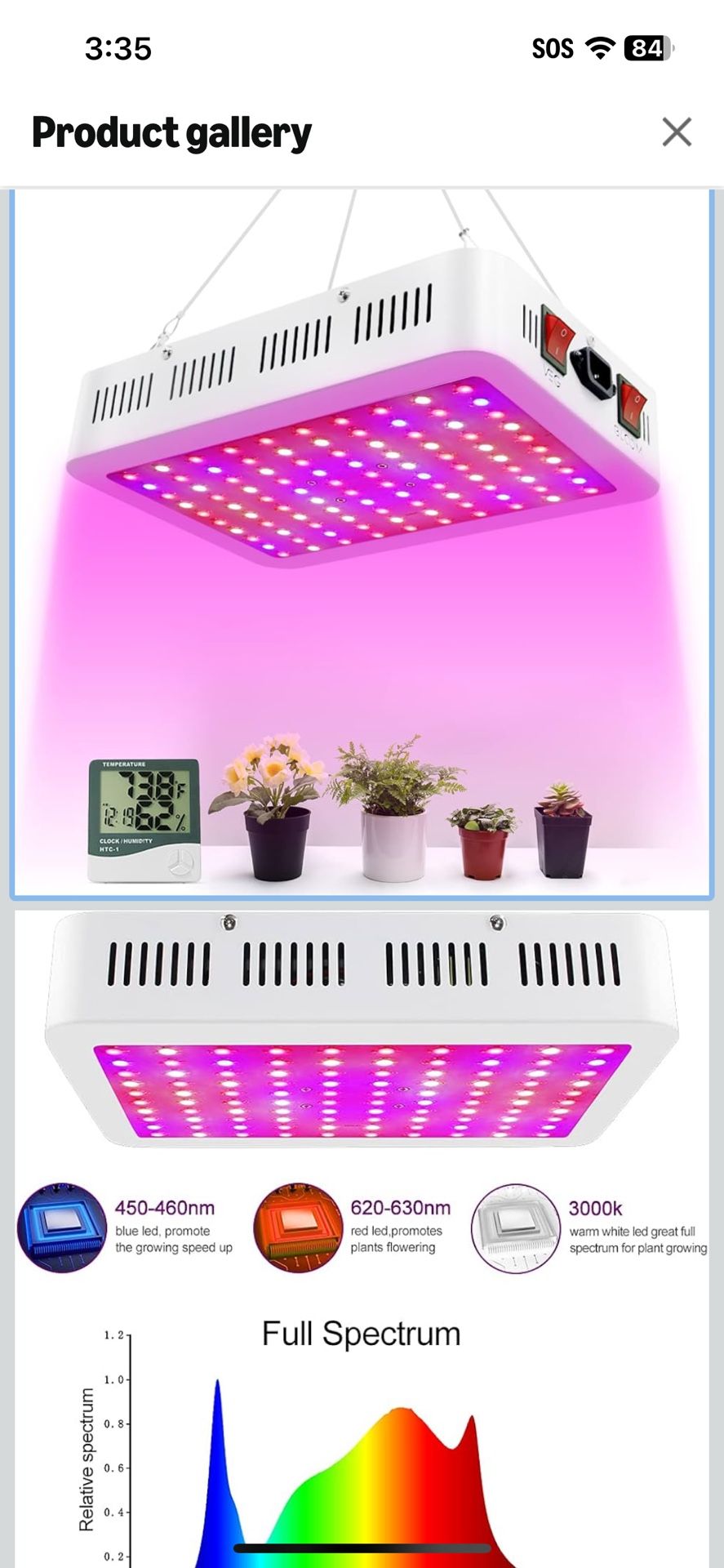 LED grow Lights