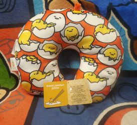 Sanrio Gudetama Neck/Travel Pillow