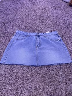 Denim Jean Skirt