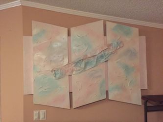 Artistic paint frame