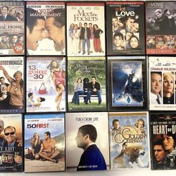 15- Used Family & Comedy DVD Movie Collection