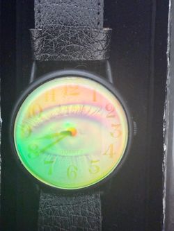 Vintage Quartz 3D Arts Eye Watch