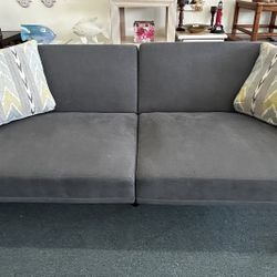 Futon Couch & Accent Pillows Small Space Furniture