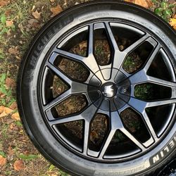 Black Mazzi 20in Rims