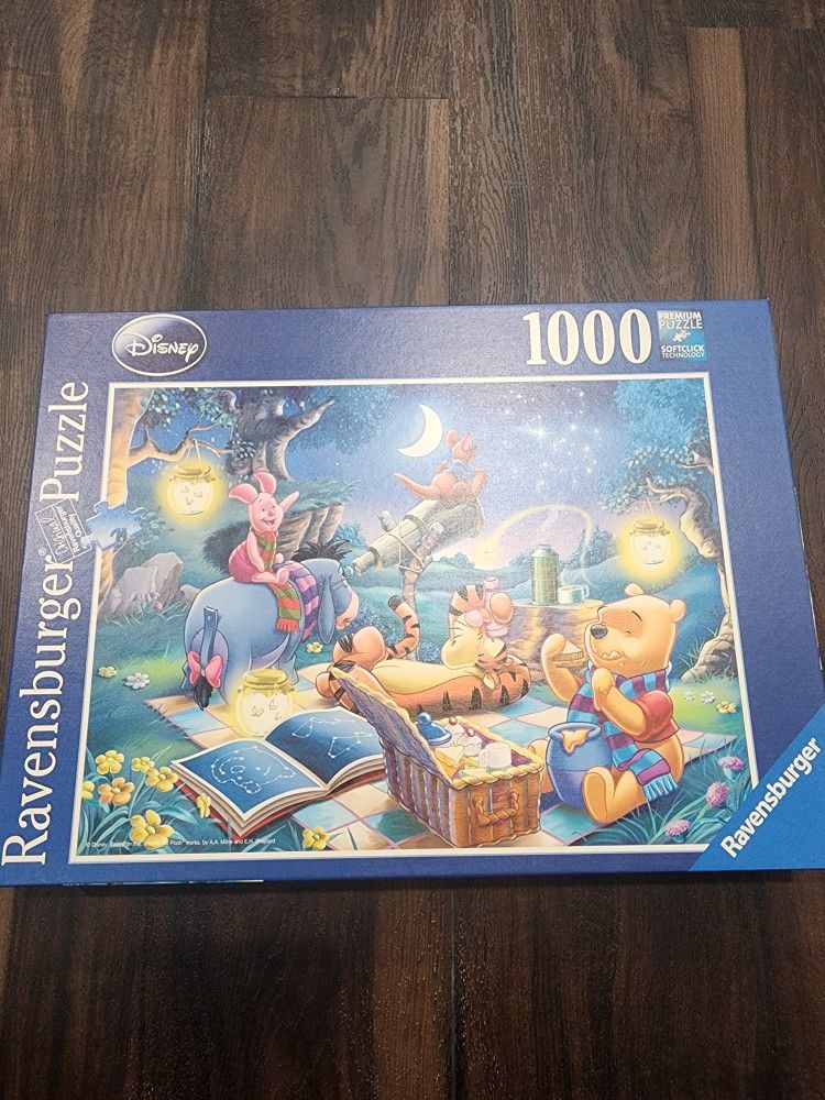 Ravensburger Disney Winnie the Pooh and Friends Stargazing 1000 Piece Puzzle