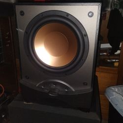 Klipsch  10" Subwoofer Works Perfect