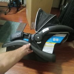 Brand New  Car Seat With Base That Stays In Vehicle  Made By Cosco