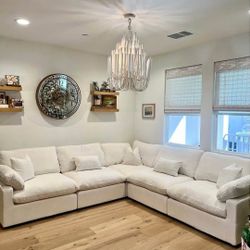 BRAND NEW BEIGE SECTIONAL CLOUD MODULAR SAME DAY DELIVERY 