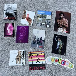 Supreme Stickers Accessories Box Logo Dunk Low 