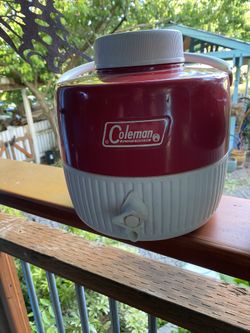 Vintage Colman Gallon Jugs