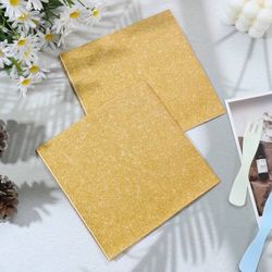 Gold Napkins