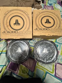 JL Audio 12TW3 Thin-Line Subwoofers – Brand New