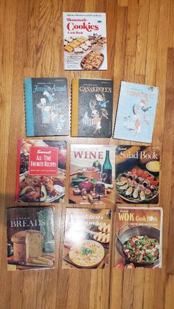Vintage 1950's, 60's Sunset Magazine Cook Books