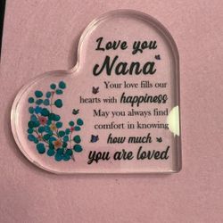 Love You Nana Heart