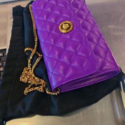 Versace Clutch Royal Purple 