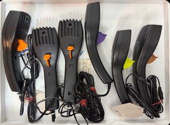 Lot of 6 Scalextric Slot Car Throttle Hand Controllers $10 Untested - As Is