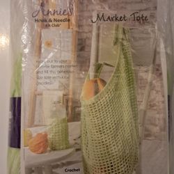 Annies Hook & Needle Kit! Market Tote!