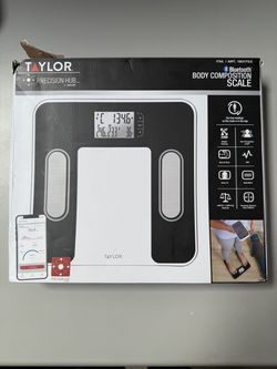 Taylor Precision Hub Smart Body Composition Scale — App-Connected