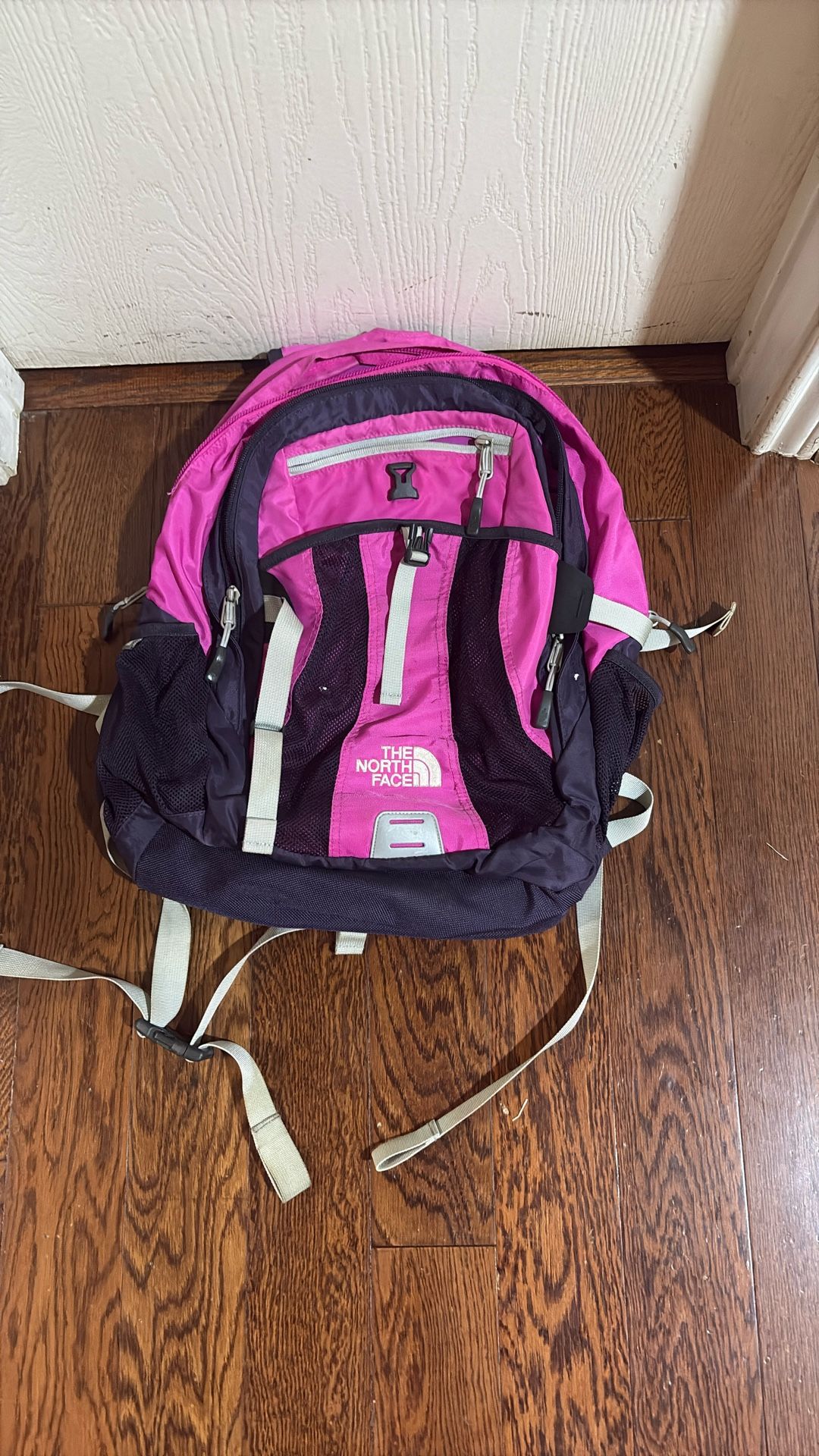 Cute Pink North Face Backpack