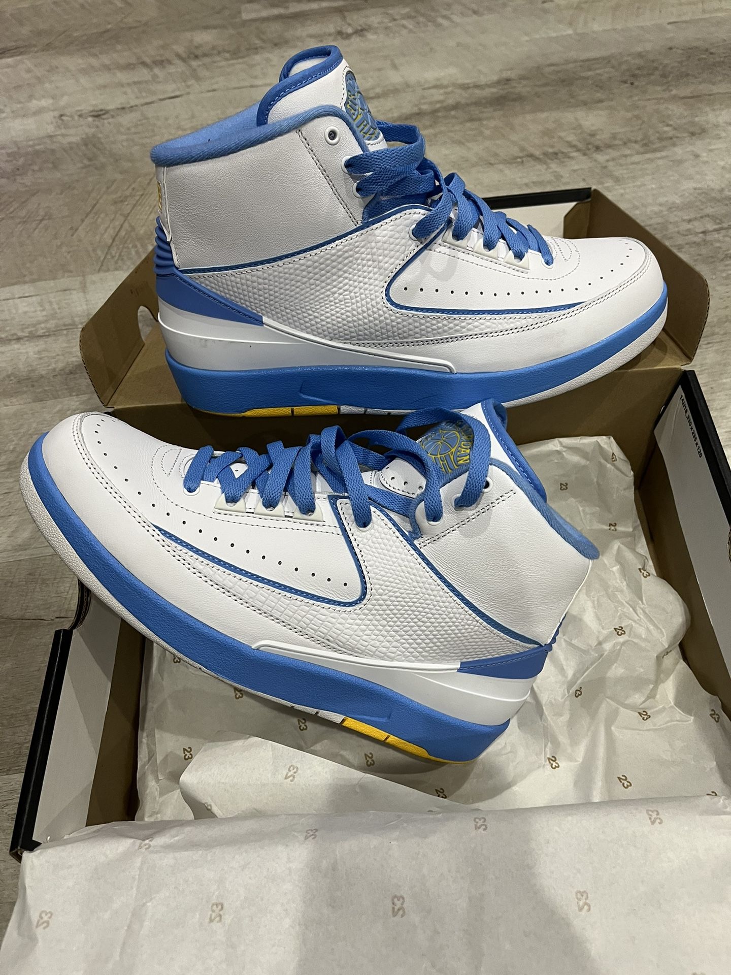 **$150** Used Nike Air Jordan 2 Retro “Melo” Carmelo Anthony Men Size 8.5