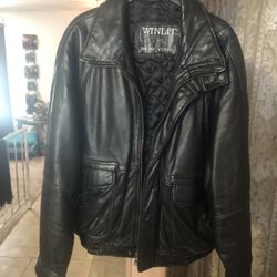 Winlet New York New York Leather Jacket