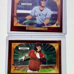 Anime 1955 Bowman Baseball Cards