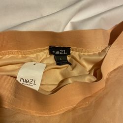 Rue 21 Peach Tulle Skirt