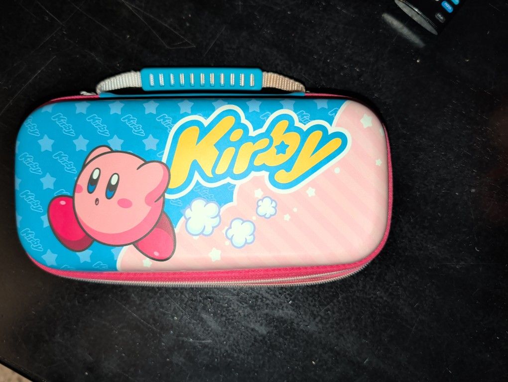 Switch OLED, Used, In Box, Optional Kirby Case