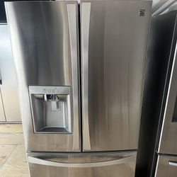 Kenmore Elite French Door Refrigerator 60 day warranty/ Located at:📍5415 Carmack Rd Tampa Fl 33610📍