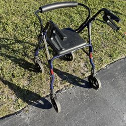 Walker With Seat