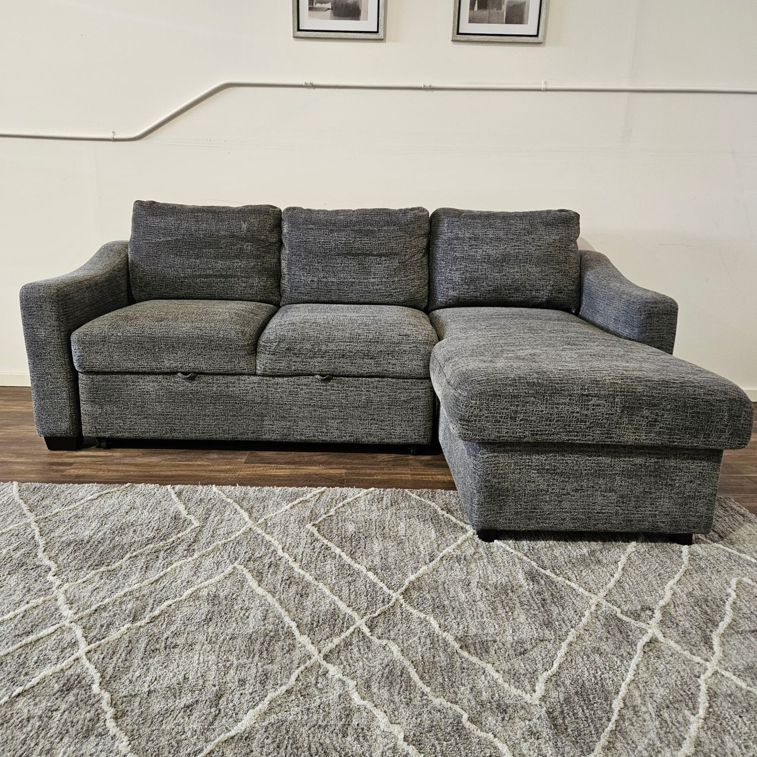 Reversible Chaise Sleeper Sectional - FREE DELIVERY