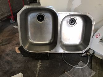 Steel sink