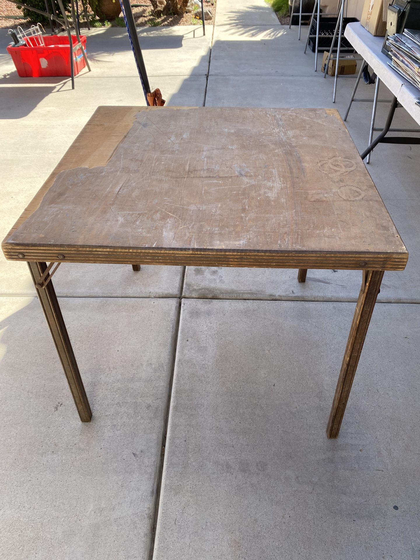 Antique Game Table